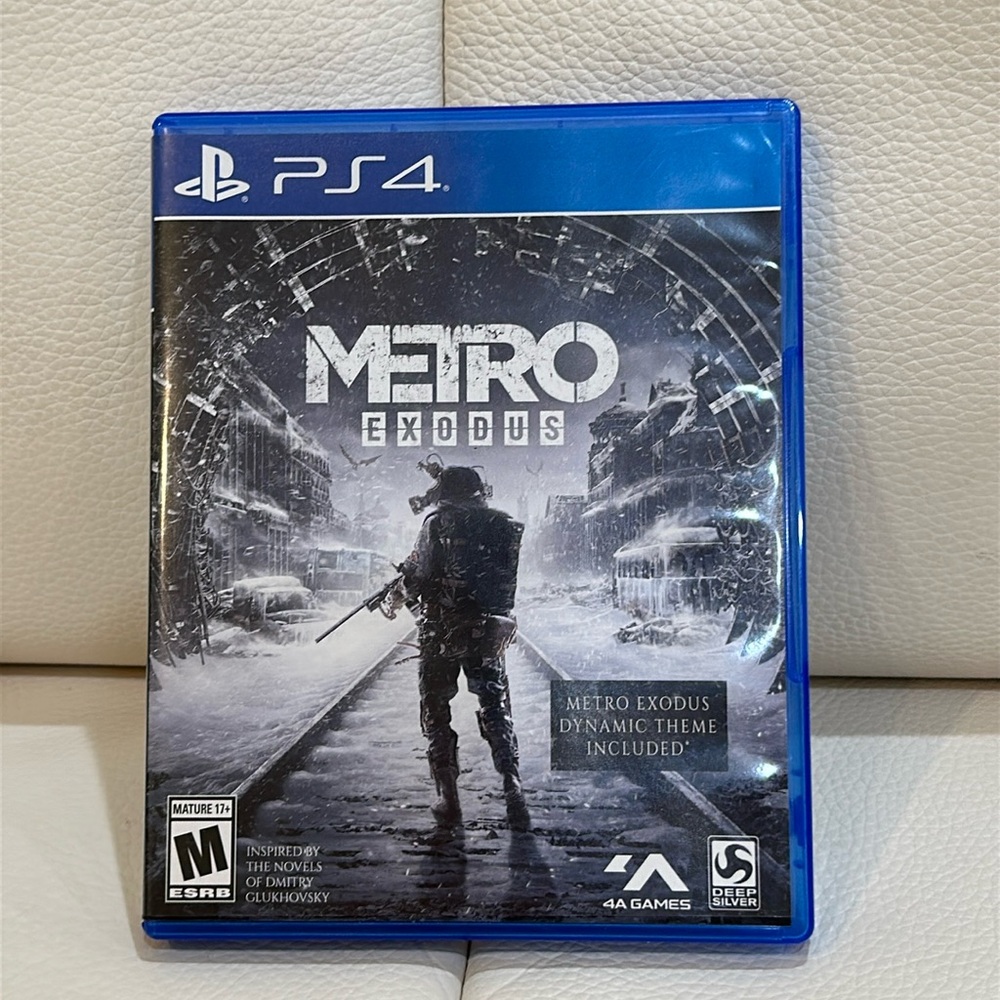 Metro Exodus Video Game Sony PlayStation (Playstation 4 - PS4)